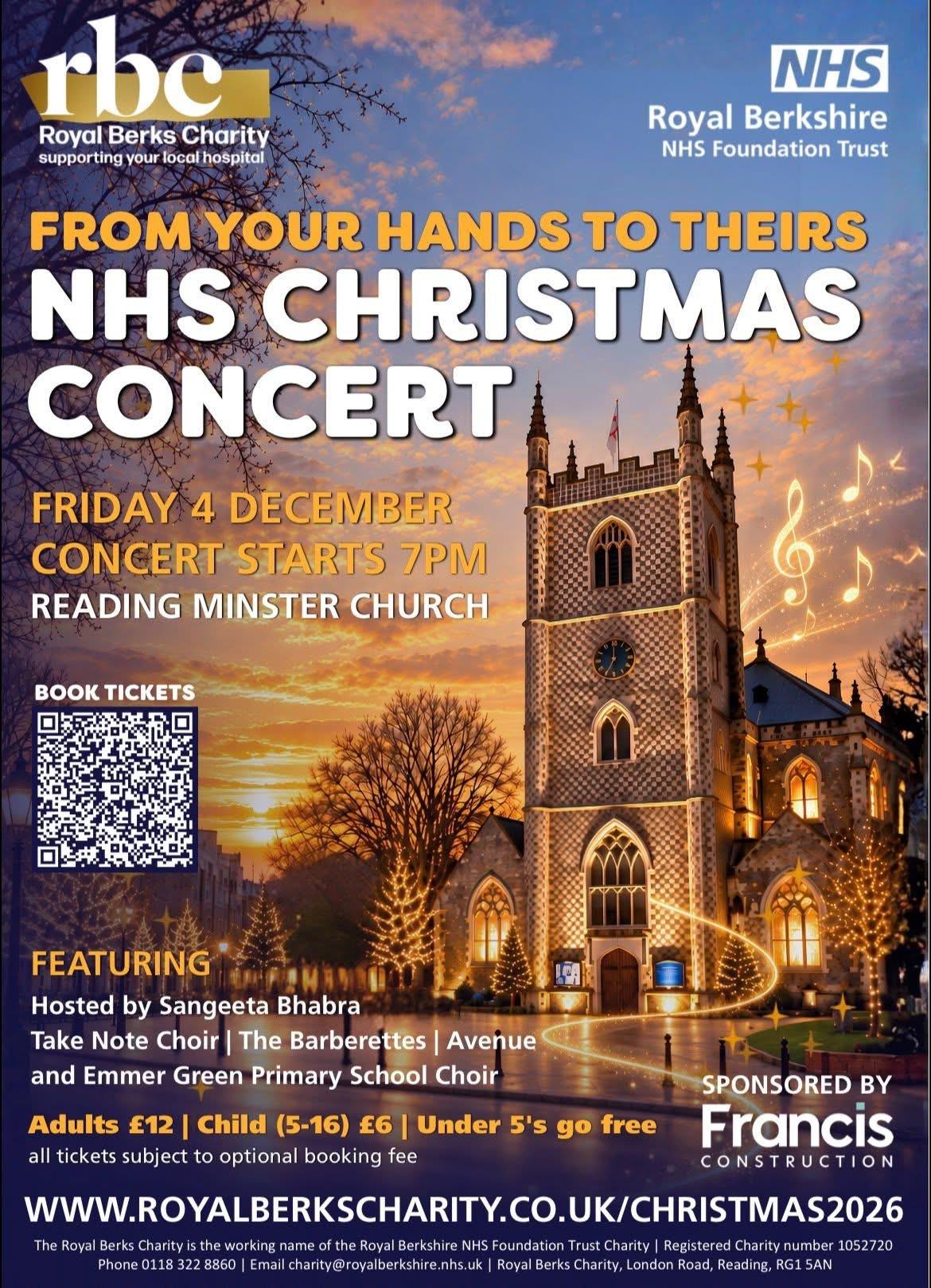 NHS Christmas Concert - Reading Minster