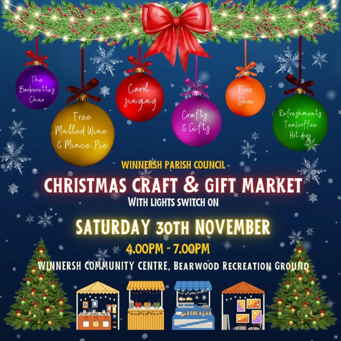 Winnersh Parish Council - Xmas Lights switch on 