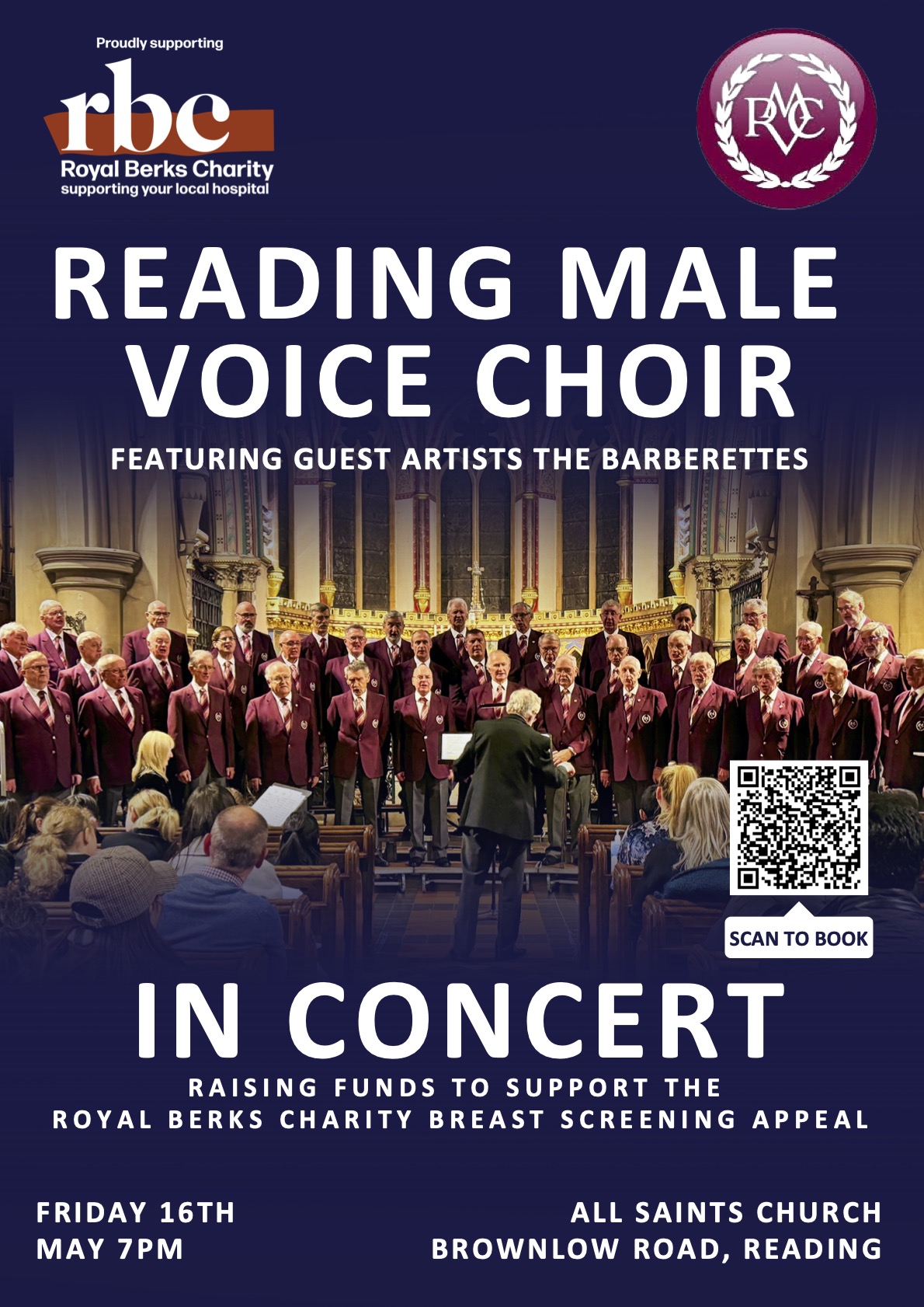 Joint concert with RMVC for Royal Berks Charity