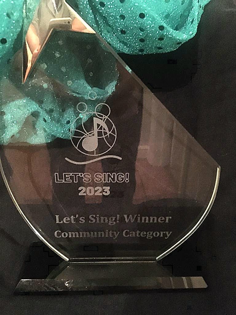 Barberettes win at Let’s sing competition 2023